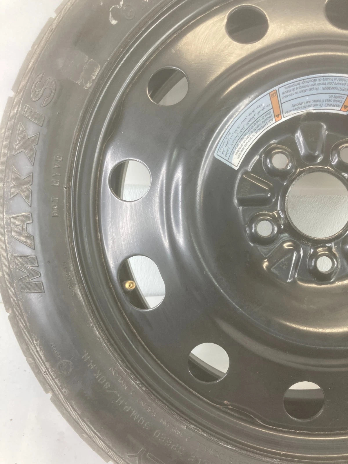 10-12 LINCOLN MKT EMERGENCY COMPACT SPARE TIRE DONUT WHEEL T155/70D17 110M OEM