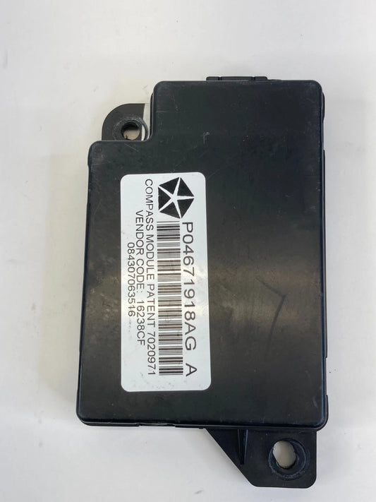 2009-2016 CHRYSLER TOWN COUNTRY COMPASS CONTROL MODULE ROOF UPPER OEM 04671918AG