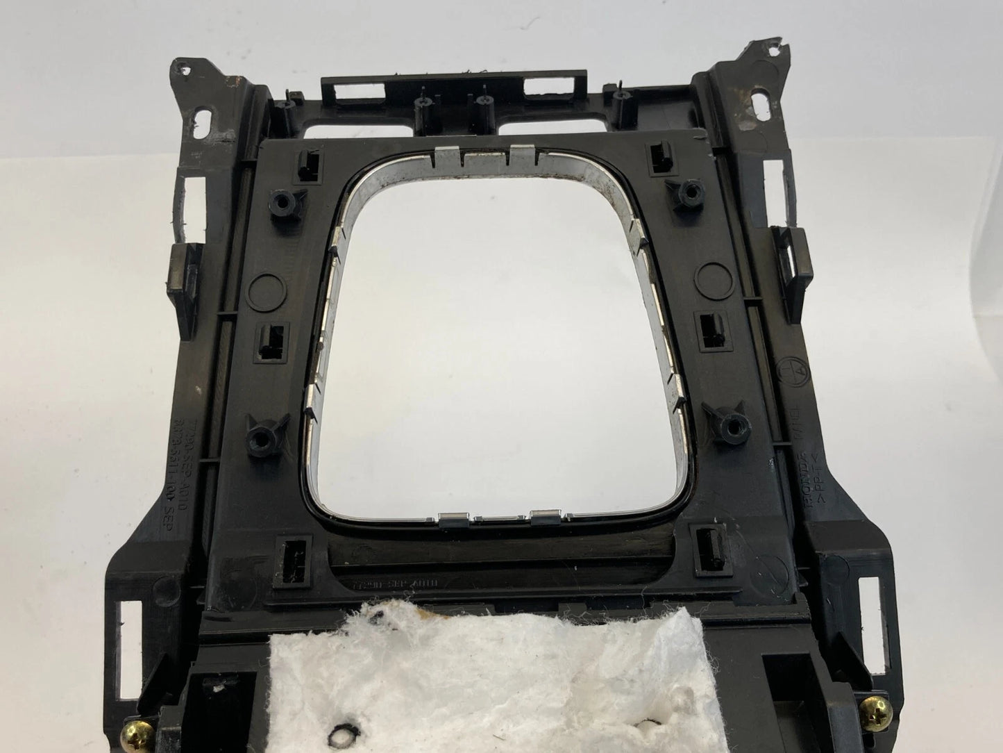 2004-2008 ACURA TL CENTER CONSOLE SHIFTER TRIM BEZEL COMPARTMENT 77290-SEP-A010