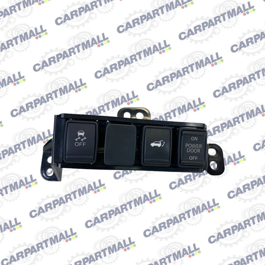 13-20 NISSAN PATHFINDER SWITCH PANEL POWER DOOR AND TRACTION W/TRUNK LIFGATE OEM