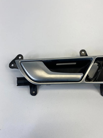 2005-2011 AUDI A6 QUATTRO S6 FRONT LEFT DRIVER SIDE INTERIOR DOOR HANDLE W/ TRIM