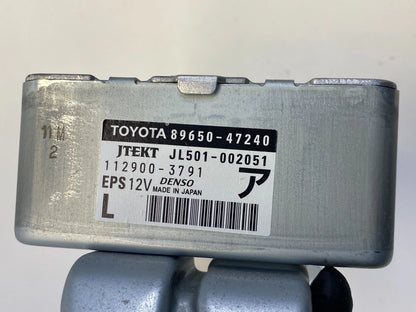 2010-2011 TOYOTA PRIUS POWER STEERING CONTROL MODULE ECU OEM 89650-47240