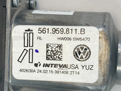 2012-2022 VW VOLKSWAGEN PASSAT REAR LEFT SIDE POWER WINDOW MOTOR 561959811 OEM