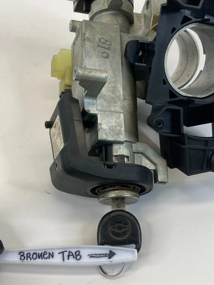 2009-2017 CHEVROLET TRAVERSE IGNITION SWITCH LOCK CYLINDER & KEY 92184907 OEM