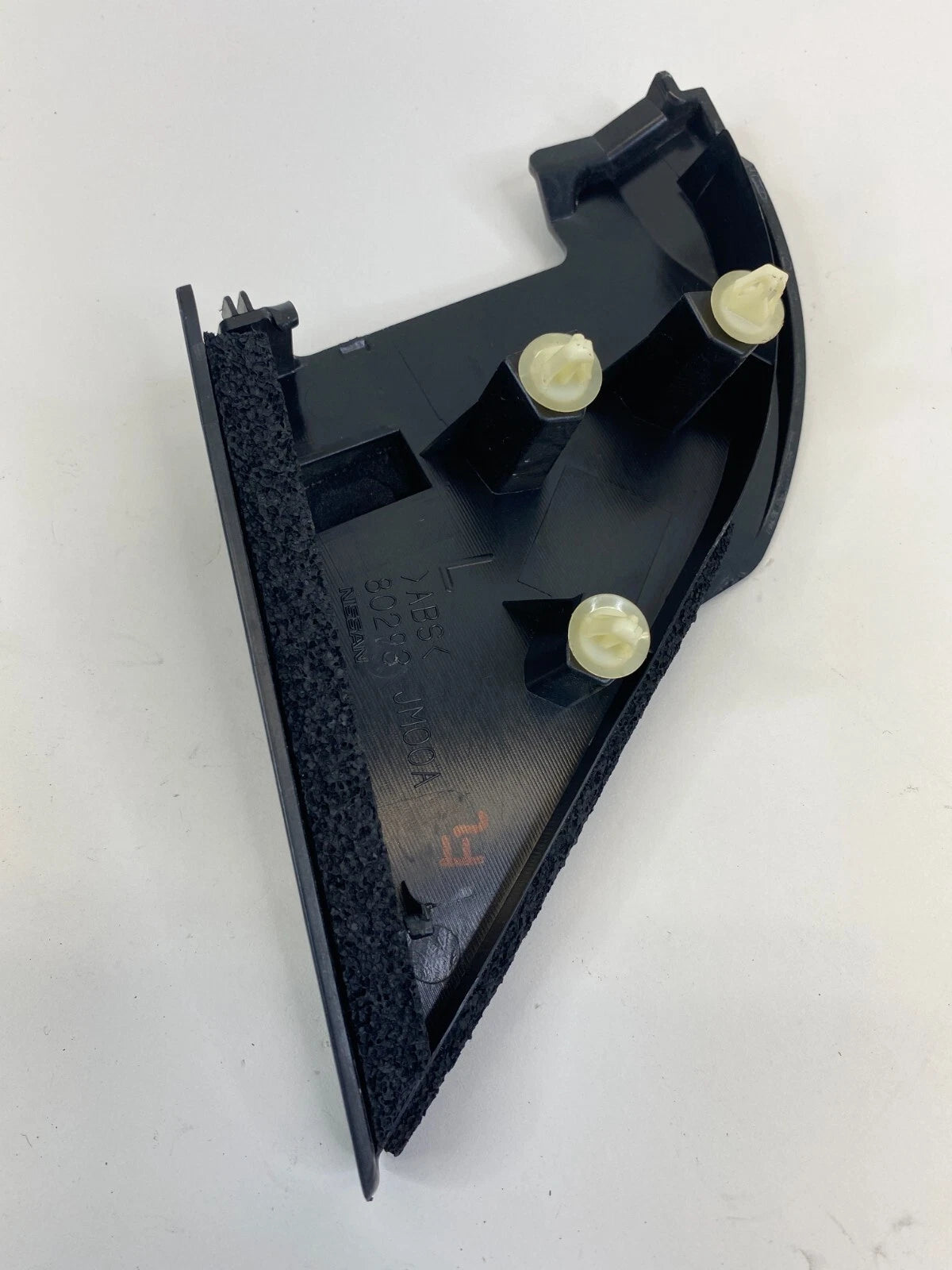 08-13 NISSAN ROGUE FRONT LEFT SIDE INTERIOR DOOR MIRROR COVER BEZEL 80293-JM00A