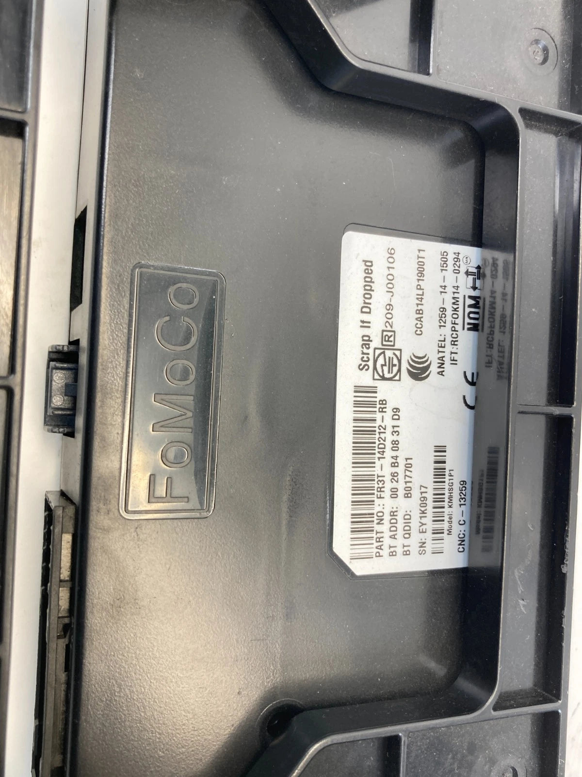 2016-2019 FORD INTERCEPTOR UTILITY SYNC COMMUNICATION CONTROL MODULE UNIT OEM