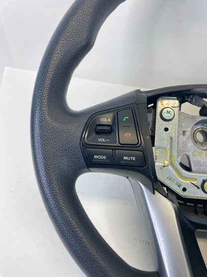 2012-2017 KIA RIO 1.6L STEERING WHEEL WITH AUDIO & CRUISE CONTROL BUTTONS OEM