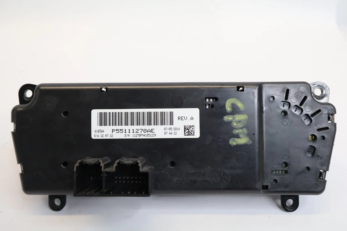 2014 2015 JEEP COMPASS PATRIOT HVAC A/C CLIMATE CONTROL PANEL UNIT 55111278AE
