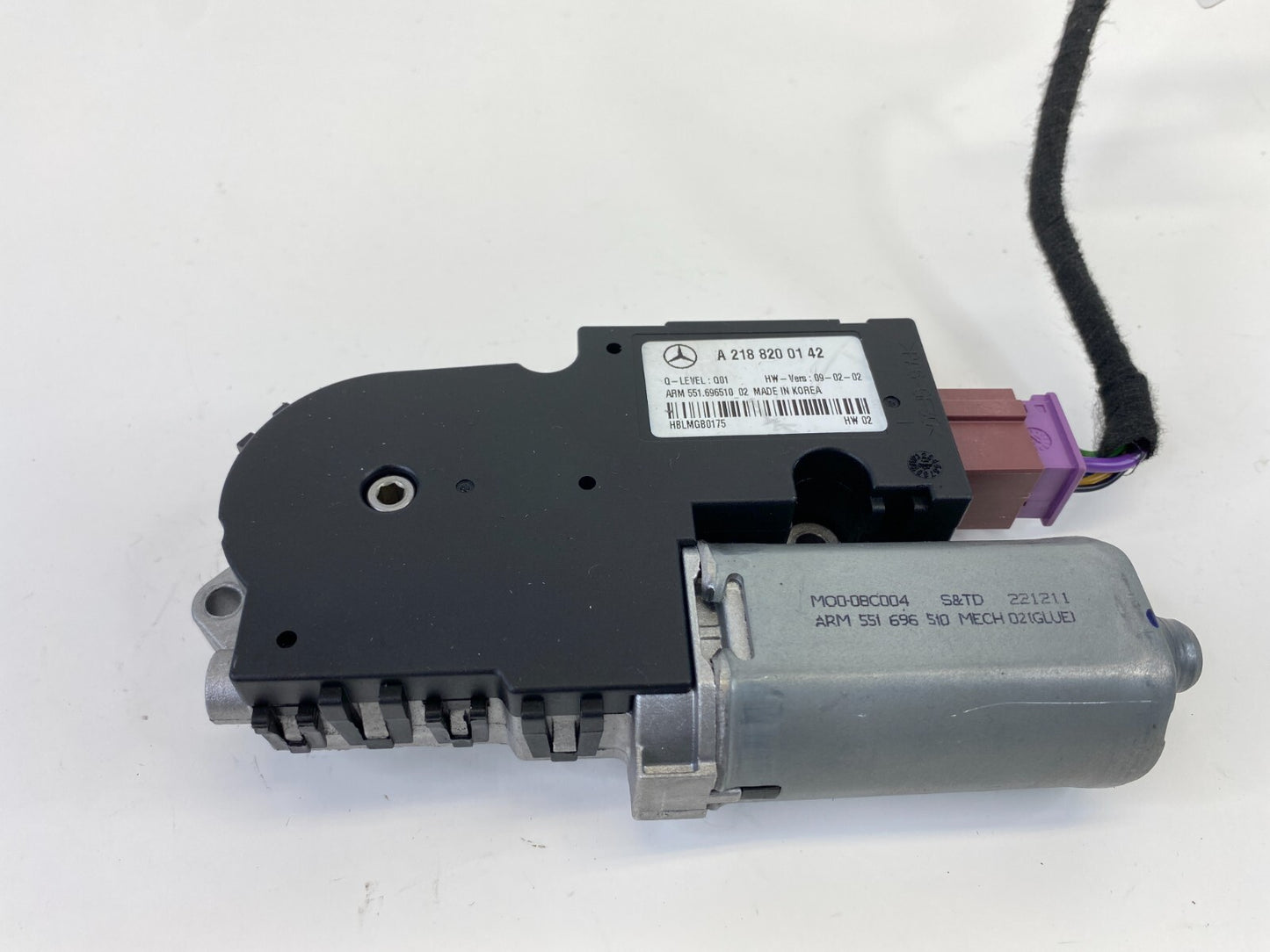 2006-2016 Mercedes-Benz E350 SEDAN Sunroof Sun Roof Motor A2188200142 OEM