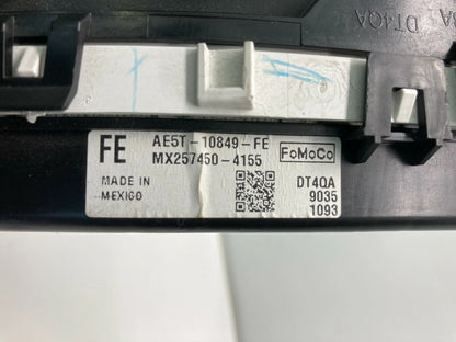 2010 10 FORD FUSION SPEEDOMETER INSTRUMENT CLUSTER GAUGES AE5T-10849-FE OEM