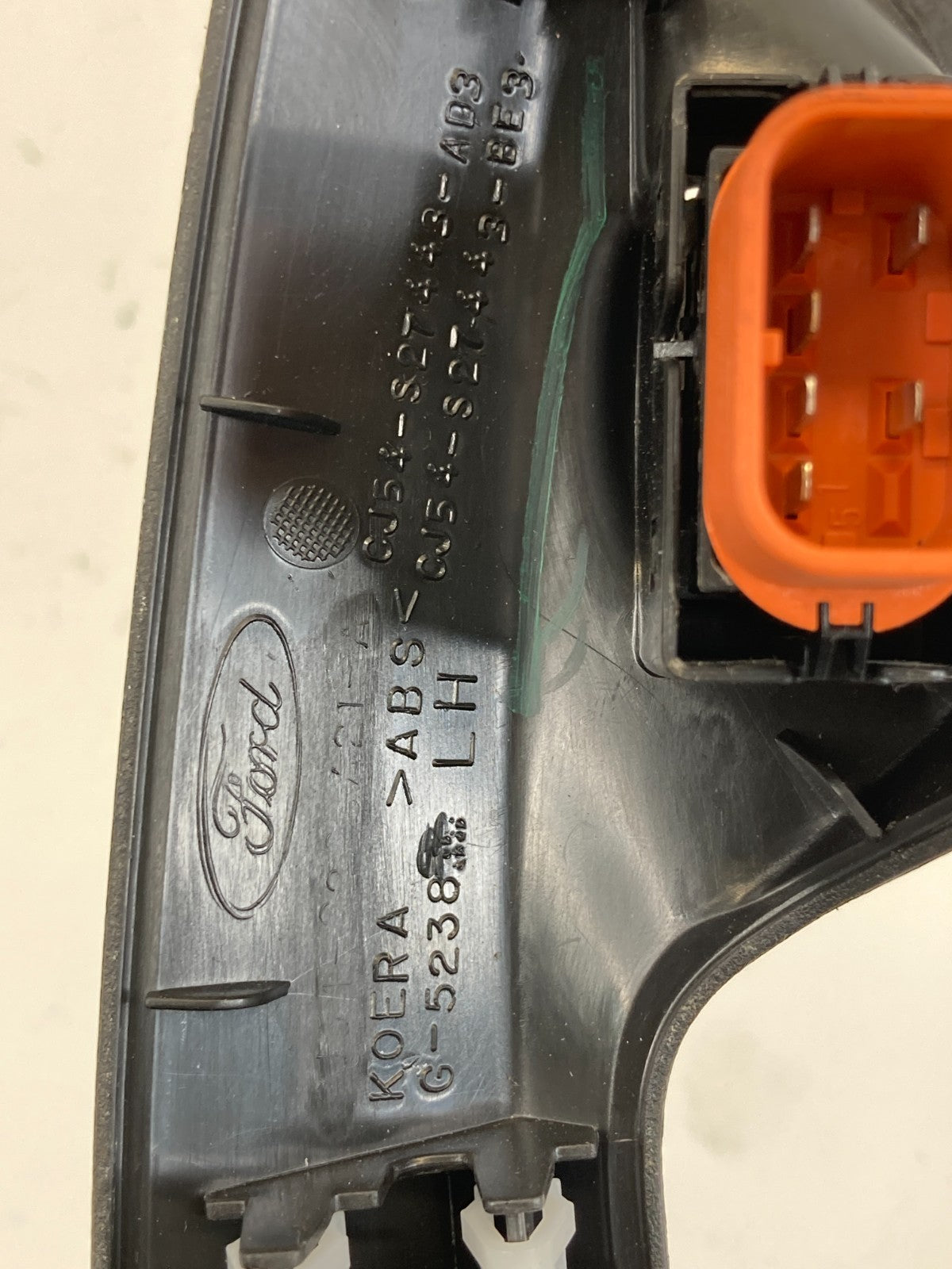 2013-2019 Ford Escape Rear Left Side Window Switch Bezel with/ Pull Handle OEM