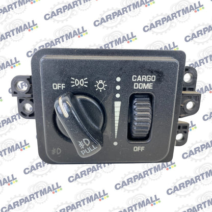 2002-2005 DODGE RAM 1500 DASH HEADLIGHT HEADLAMP FOG LAMP CONTROL SWITCH OEM