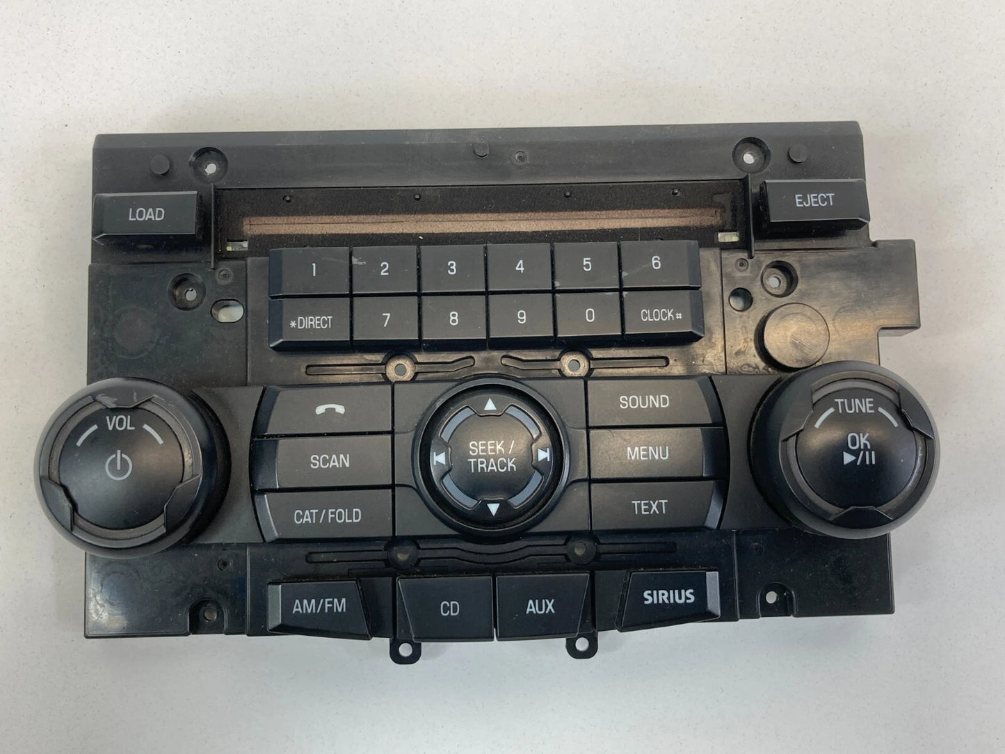 2009 2010 2011 Ford Focus AM FM Radio Control Panel Face Plate 9S4T-18A802-AB