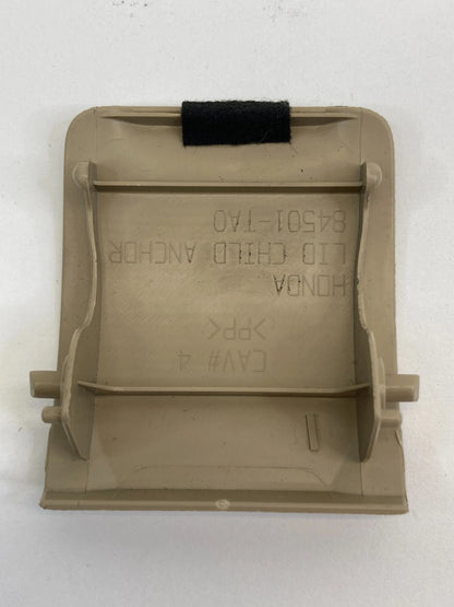 08-12 HONDA ACCORD SEDAN REAR CHILD ANCHOR PLATE COVER CAP LID 84501-TA0 OEM