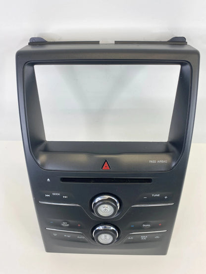 2014-2019 Ford Flex Radio Climate Temp HVAC A/C Control Panel DA8T-18A802-B OEM