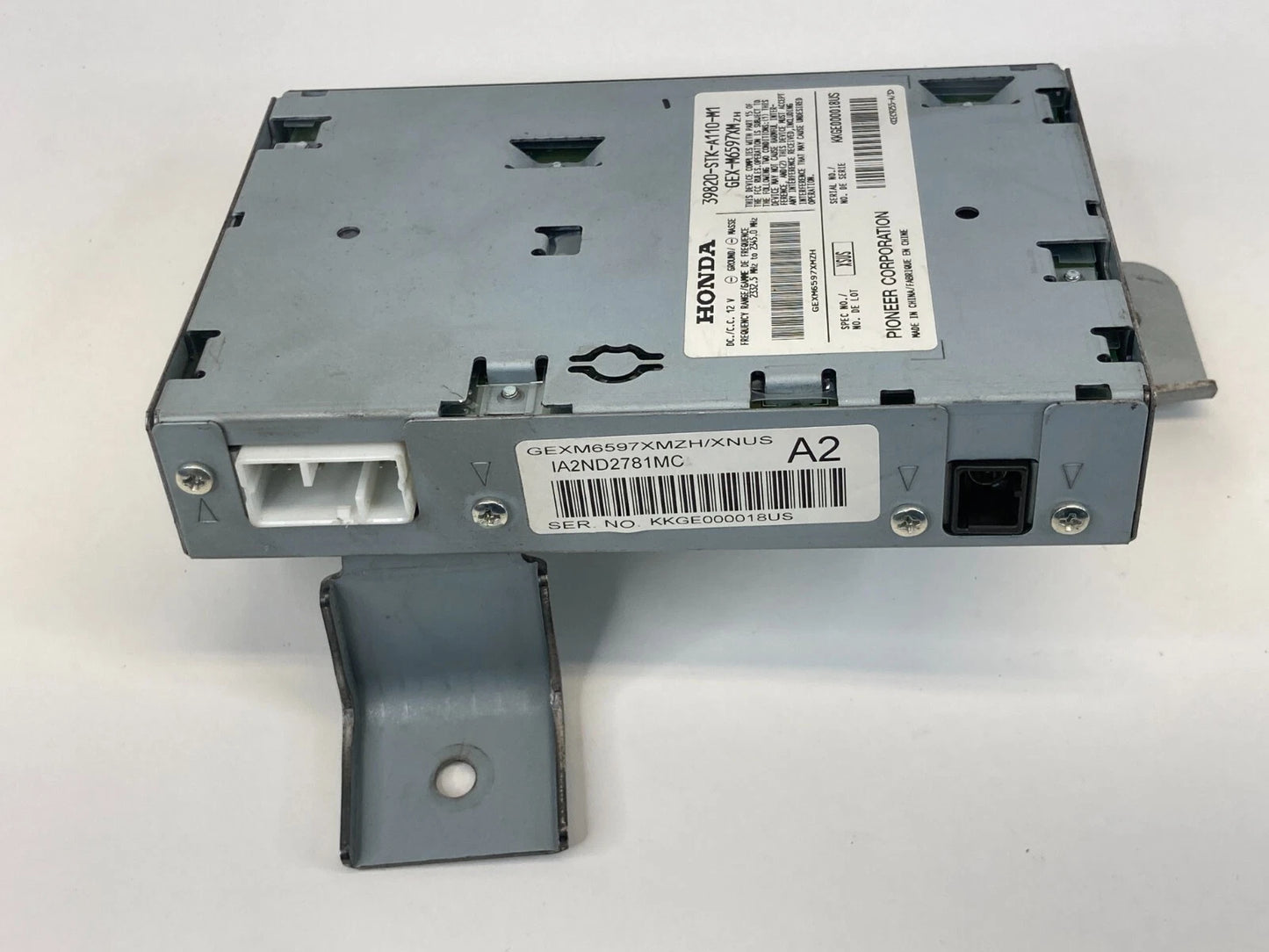 2010-2012 ACURA RDX RADIO SATELLITE CONTROL MODULE UNIT 39820-STK-A110 OEM