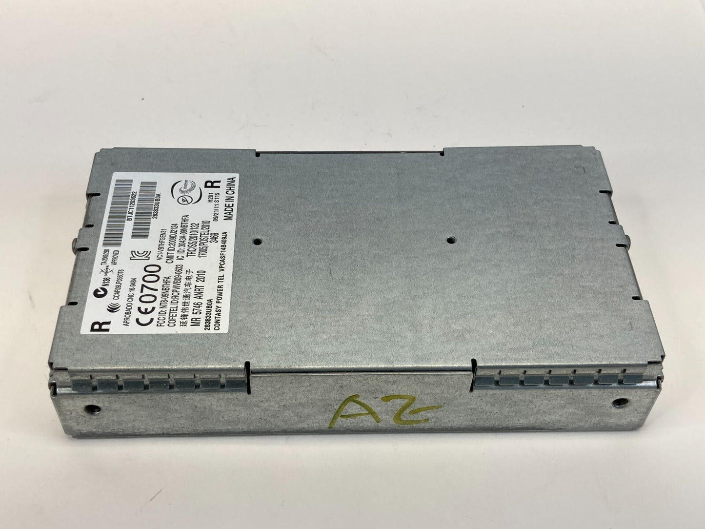 11-13 Nissan Rogue 2.5L Mobile Phone Communication Control Module 283833UB0A OEM