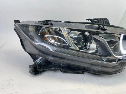 2016-2021 HONDA CIVIC RIGHT PASSENGER SIDE HALOGEN HEADLIGHT OEM 1EJ949782-02