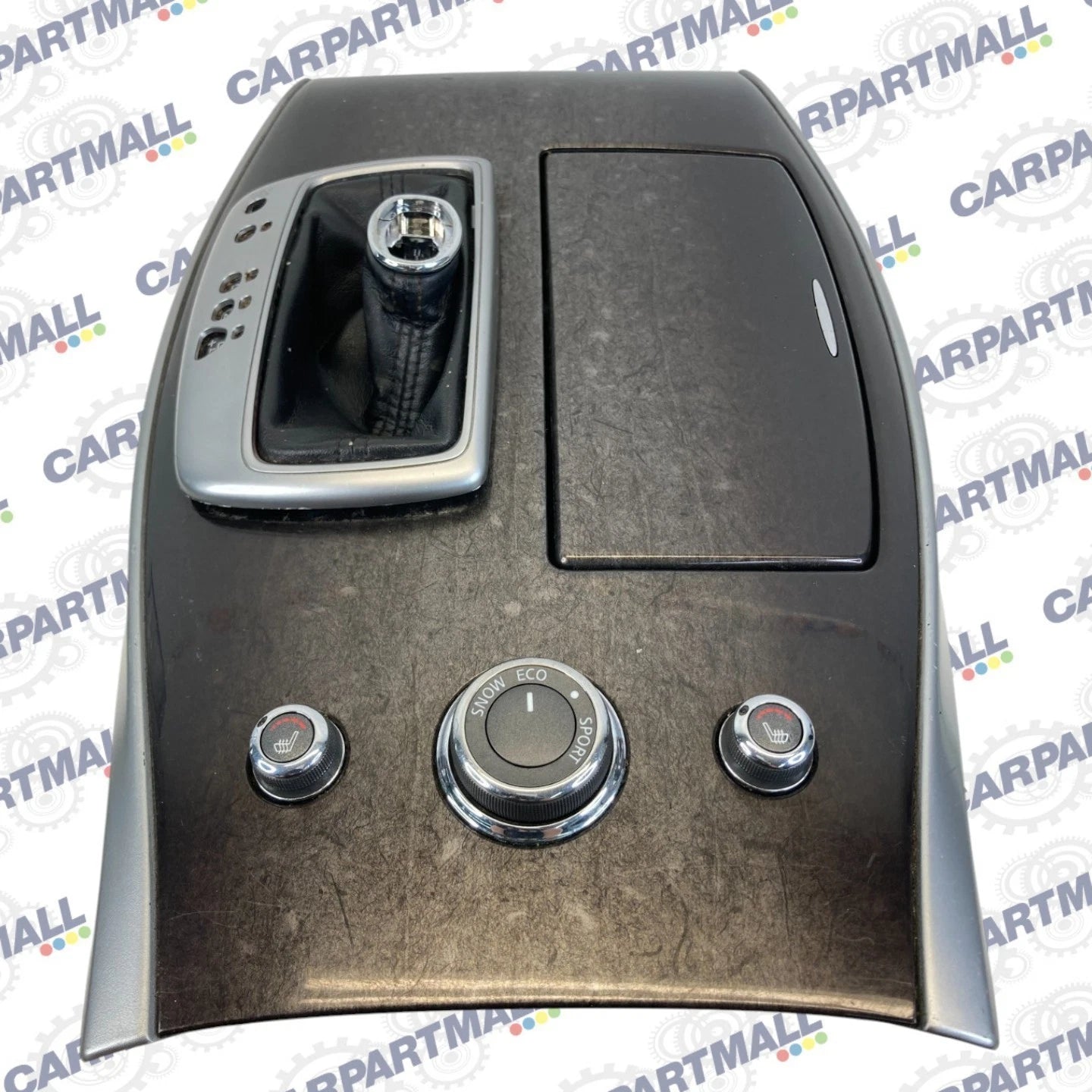 2013 INFINITI JX35 A/T CENTER CONSOLE GEAR SHIFTER TRIM BEZEL W/ SWTCHES OEM