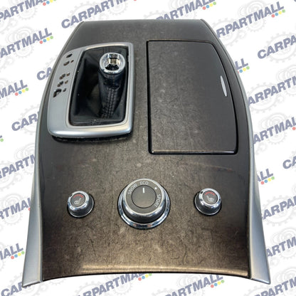 2013 INFINITI JX35 A/T CENTER CONSOLE GEAR SHIFTER TRIM BEZEL W/ SWTCHES OEM