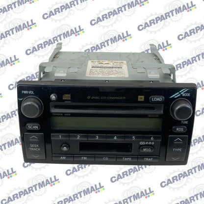 2002-2004 Toyota Camry AM/FM Radio CD Cassette Player Receiver 86120-AA060 OEM