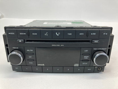 2008 Chrysler Sebring AM/FM Radio MP3 CD Player AUX Assembly 5064420AE OEM