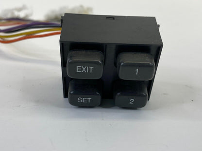 2000-2005 Cadillac DeVille Front Left Door Seat Memory Control Switch Assembly