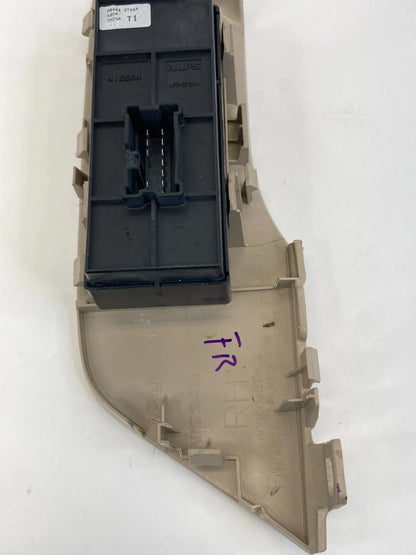 2013-2018 NISSAN ALTIMA FRONT RIGHT WINDOW LOCK SWITCH W/ BEZEL 25411-3TA1A OEM