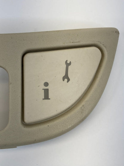 2000-2003 Mercedes-Benz ML 320 Overhead Console Emergency SOS Switch Bezel OEM