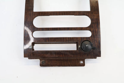 2008 2009 FORD TAURUS MERCURY SABLE CENTER DASH RADIO AC BEZEL WOODGRAIN KOA OEM
