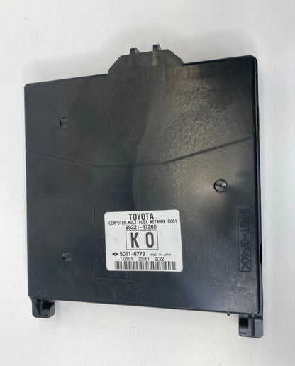 2013 2014 2015 TOYOTA PRIUS MULTIPLEX NETWORK BODY CONTROL MODULE 89221-47260