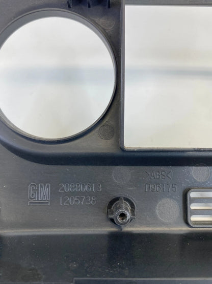 12-15 CHEVROLET CAPTIVA SPORT FRONT DASH AC CLIMATE BEZEL TRIM PLATE 20880613
