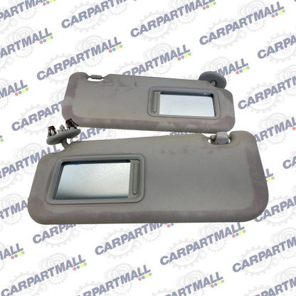 2008-2014 SCION XD SUN VISOR SET PAIR LEFT DRIVER RIGHT PASSENGER MIRROR OEM