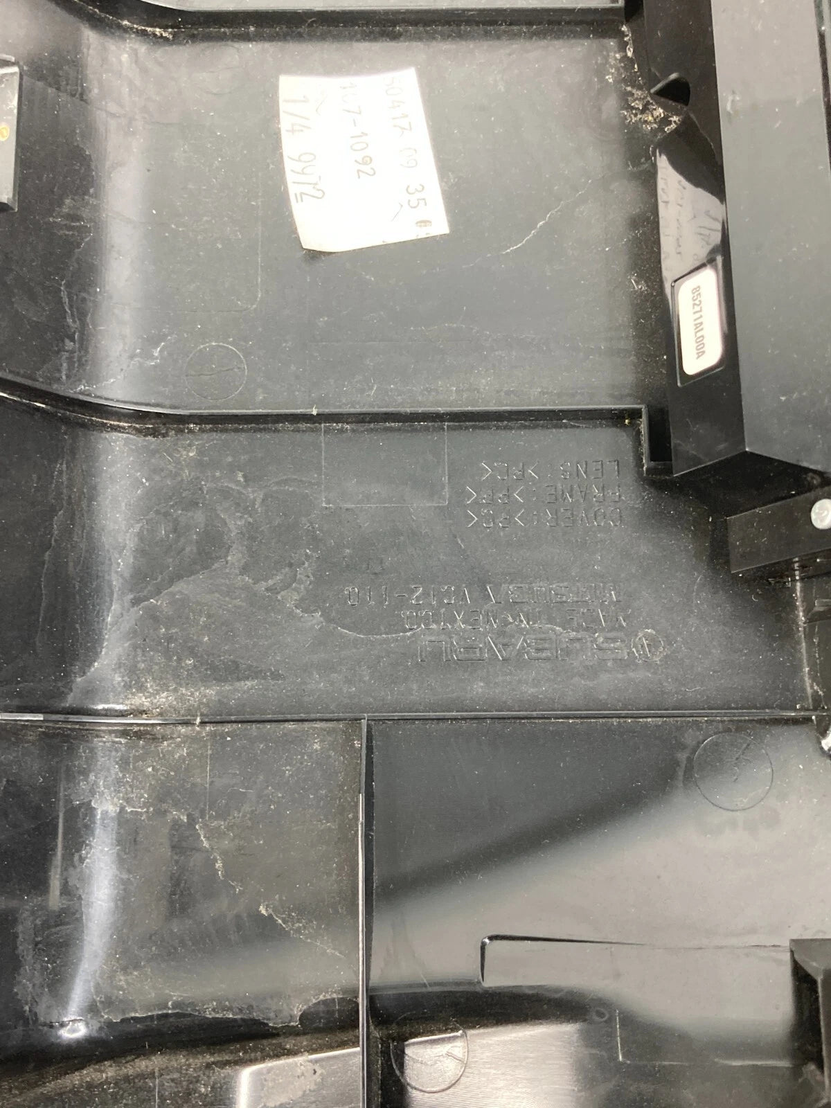 2017 2018 SUBARU IMPREZA OVERHEAD CONSOLE LIGHT LAMP W/ BEZEL COVER TRIM OEM