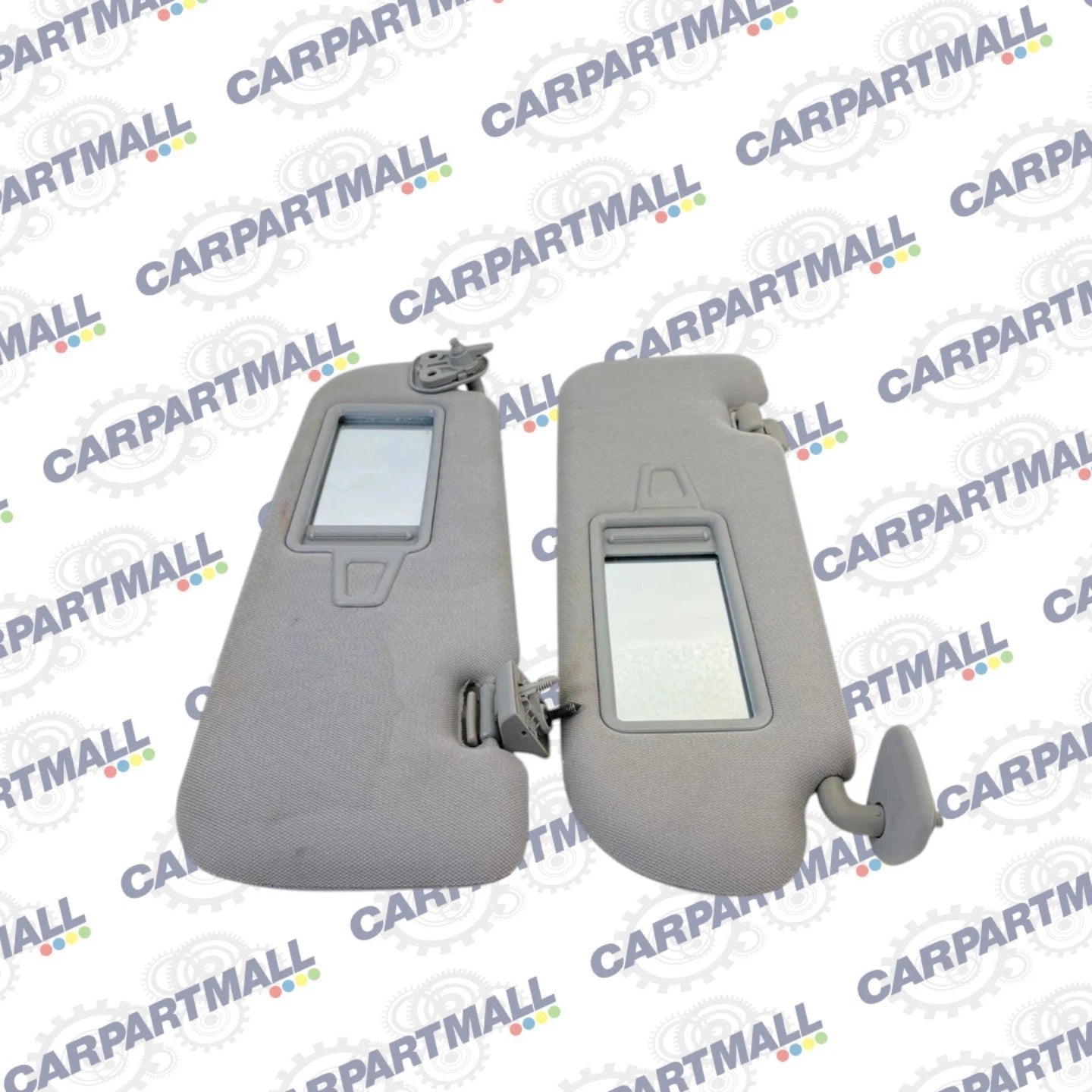 11-14 HYUNDAI SONATA DRIVER PASSENGER SUNVISOR LEFT & RIGHT SUN VISOR SET PAIR