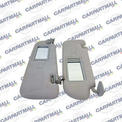 11-14 HYUNDAI SONATA DRIVER PASSENGER SUNVISOR LEFT & RIGHT SUN VISOR SET PAIR
