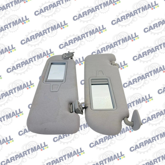 11-14 HYUNDAI SONATA DRIVER PASSENGER SUNVISOR LEFT & RIGHT SUN VISOR SET PAIR