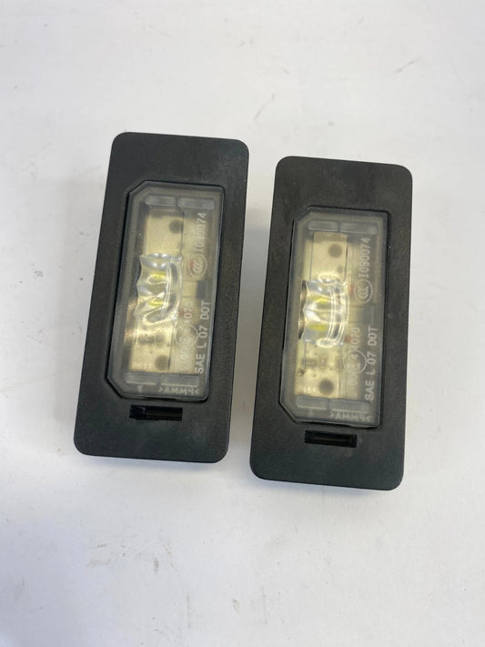 2009-2014 BMW 328I XDRIVE SEDAN TRUNK LID LICENSE PLATE LIGHT LAMP PAIR SET OEM
