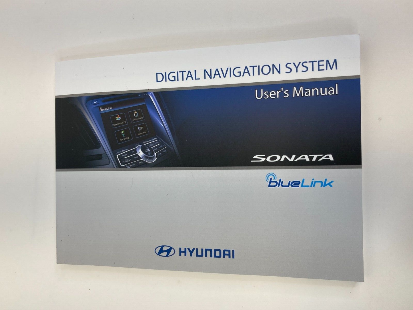 2013 Hyundai Sonata Owner's Manual Maintenace Handbook Supplement Book w/ Case