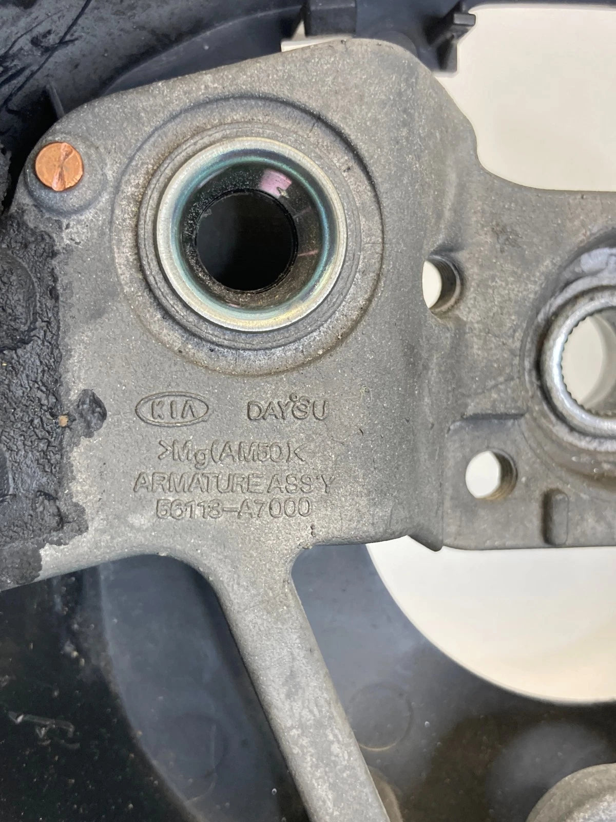 15 16 2015 2016 Kia Forte Front Left Driver Steering Wheel 56110-A7120D3A OEM