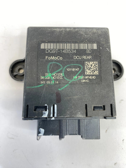 2013-2020 FORD FUSION MKZ REAR LH DRIVER SIDE DOOR CONTROL MODULE DG9T14B534 OEM