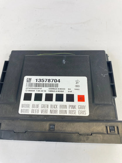 2010 2011 CHEVY EQUINOX TERRAIN BODY COMPUTER CONTROL MODULE BCM 13578704 OEM