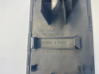 2007-2012 NISSAN SENTRA REAR LEFT SIDE DOOR WINDOW CONTROL SWITCH OEM 82961ET000