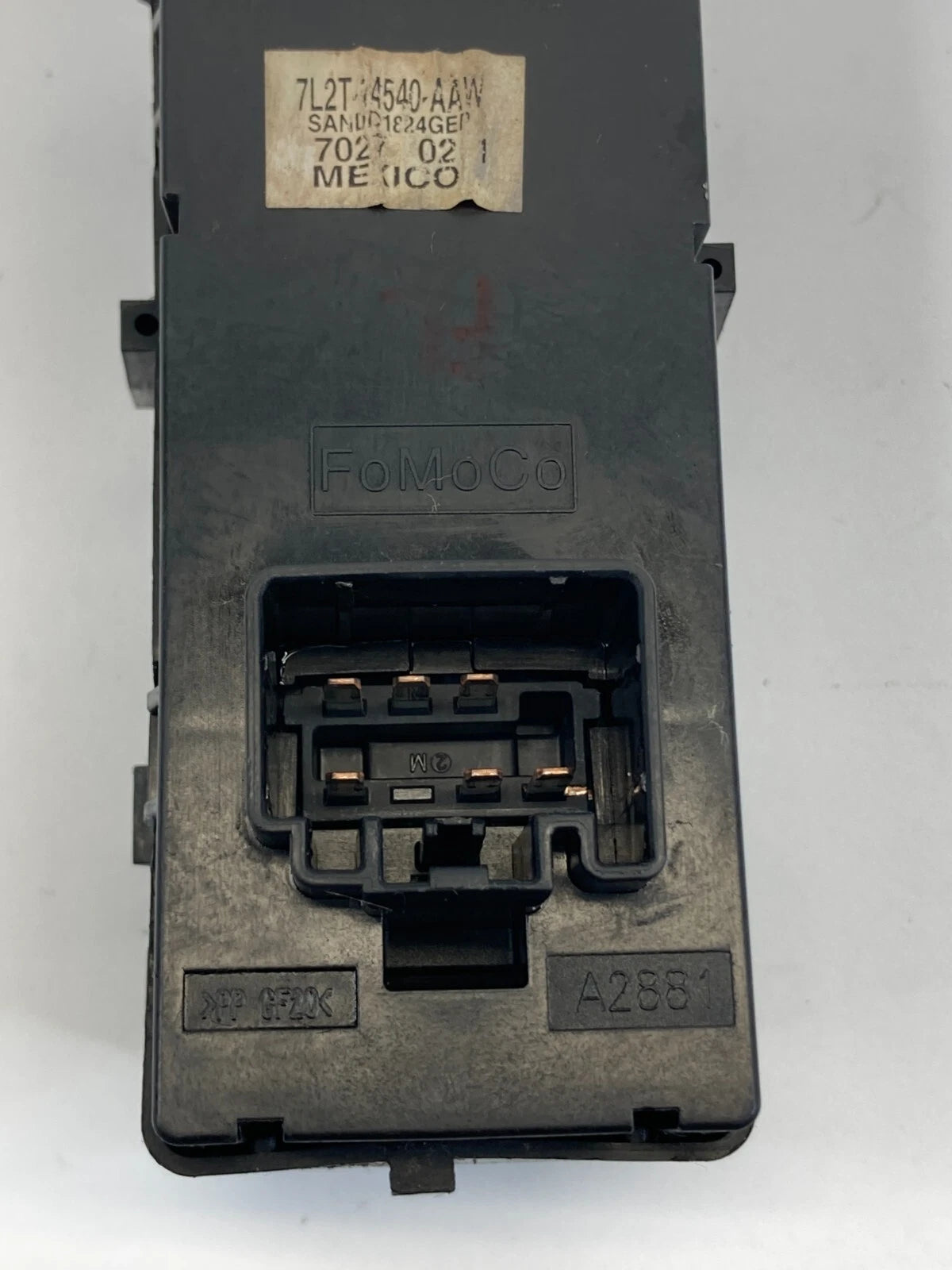 2007 FORD EDGE FRONT LEFT SIDE DOOR MASTER POWER WINDOW SWITCH 7L2T-14540-AAW