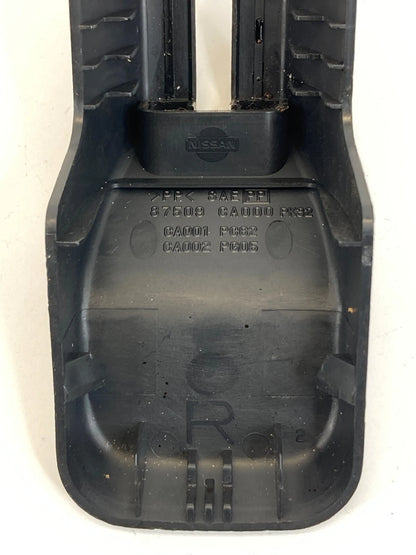 2003-2007 NISSAN MURANO REAR SEAT RIGHT SIDE RAIL TRACK COVER TRIM 87509-CA000