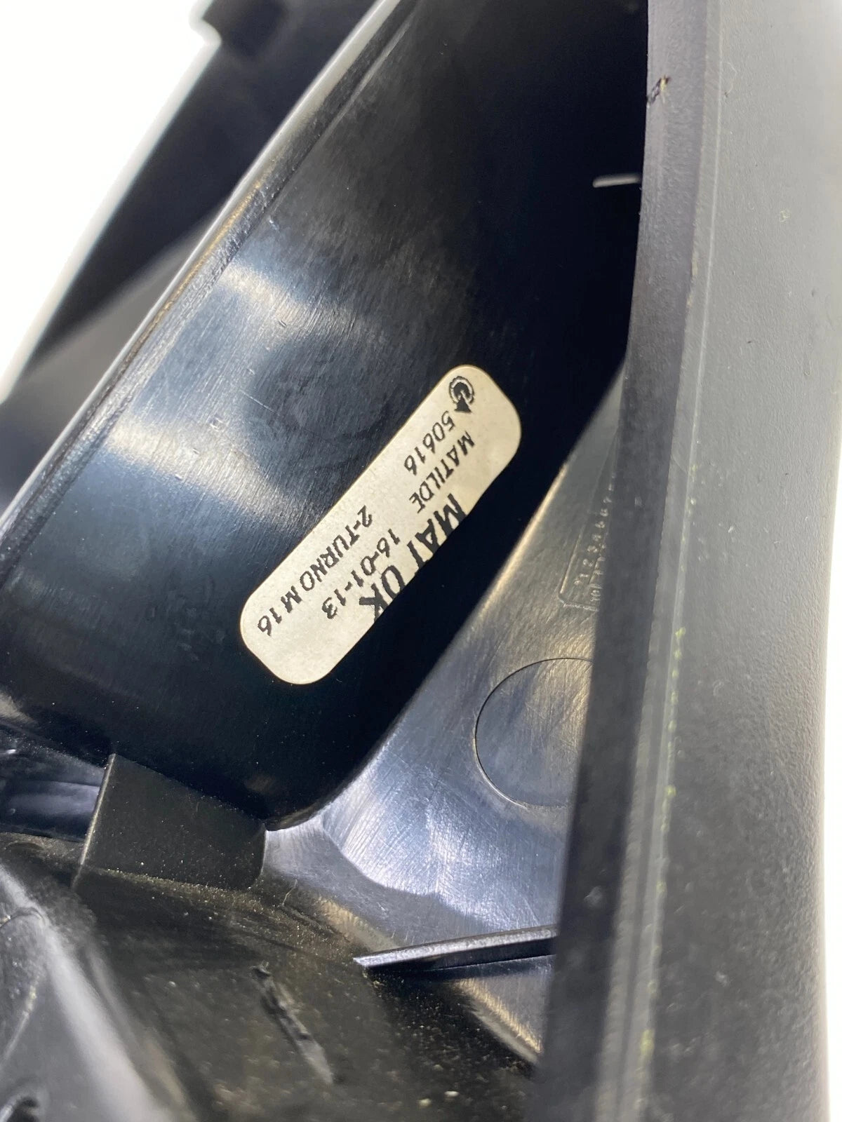 2012-2015 FIAT 500 DASH INSTRUMENT SPEEDOMETER CLUSTER BEZEL PANEL COVER OEM