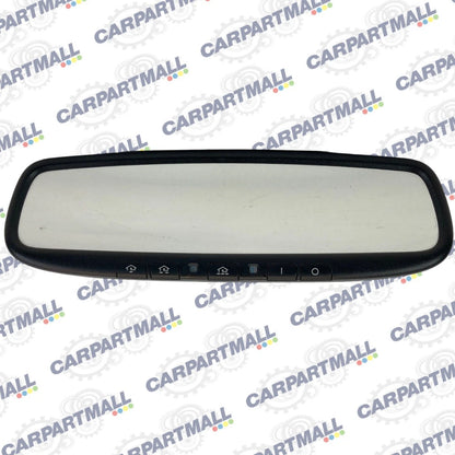 2008-2013 INFINITI G37 REAR VIEW MIRROR INSIDE AUTO DIM HOMELINK OEM E11-015894