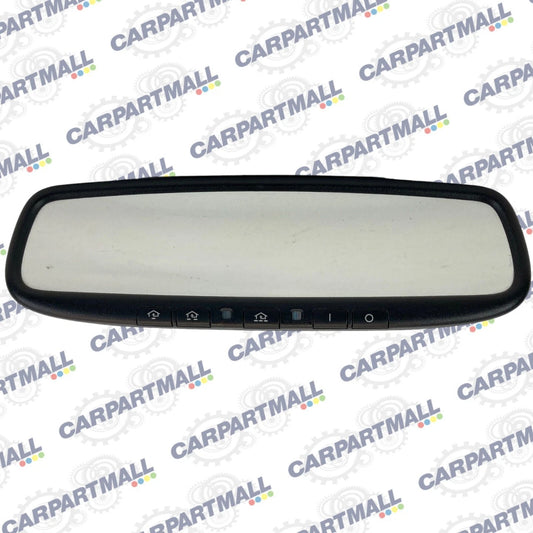 2008-2013 INFINITI G37 REAR VIEW MIRROR INSIDE AUTO DIM HOMELINK OEM E11-015894