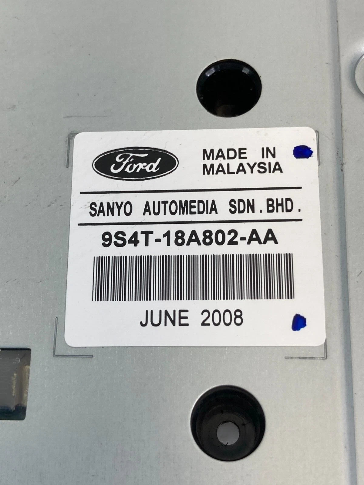 2009 2010 2011 Ford Focus Radio Audio Control Faceplate Panel Unit 9S4T18A802AA