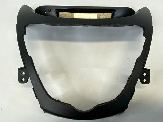 11-13 HYUNDAI ELANTRA CENTER DASH RADIO TRIM CLOCK BEZEL PANEL 94510-3X000 OEM